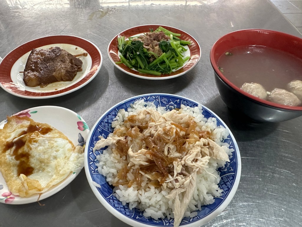 食祿火雞肉飯今天的點餐